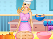 Jeu Barbie tarte au citrouille