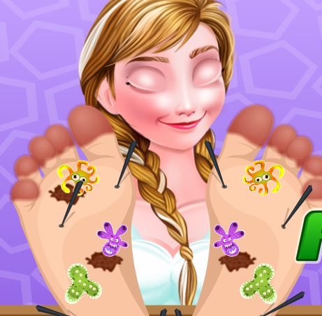 Jeu Anna au docteur