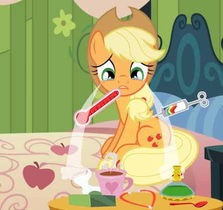 Jeu Apple jack malade