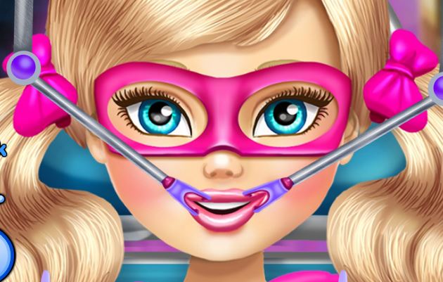 Jeu Super barbie au dentiste