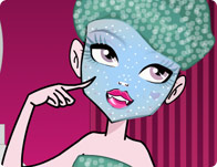 Jeu Draculaura seance de maquillage