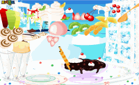Jeu Decoration creme glace