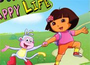 Jeu Habiller la souriante Dora