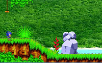 Jeu Sonic et l'ile des anges