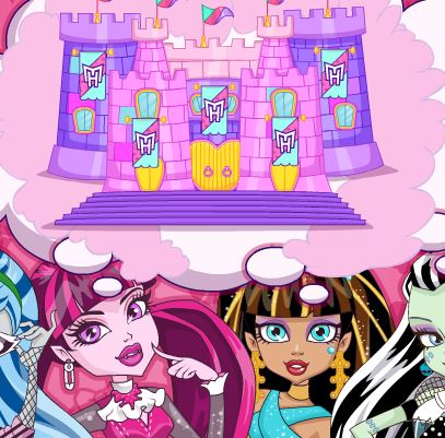 Jeu Chateau de reve des Monster High