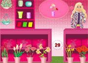 Jeu Vendre des fleurs avec Barbie