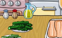 Jeu Lisa cuisine du poisson