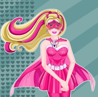 Jeu Super decoration pour super barbie