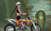 Jeu Course moto tomb raider