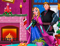 Jeu Nettoyage avec Anna et Kristoff