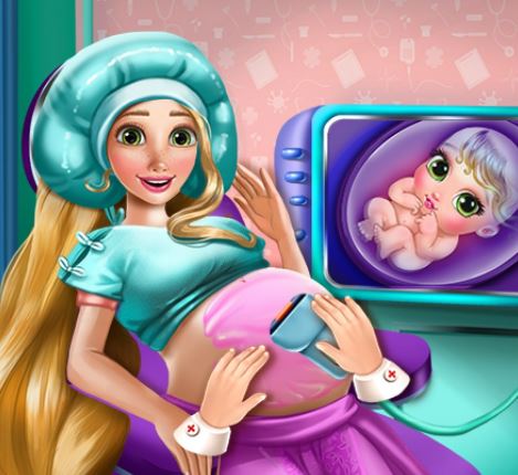 Jeu Raiponce enceinte