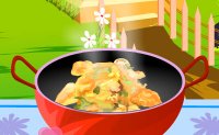 Jeu Poulet cuisine asiatique