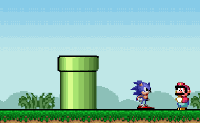 Jeu Mario et sonic