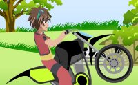 Jeu Bakugan en moto