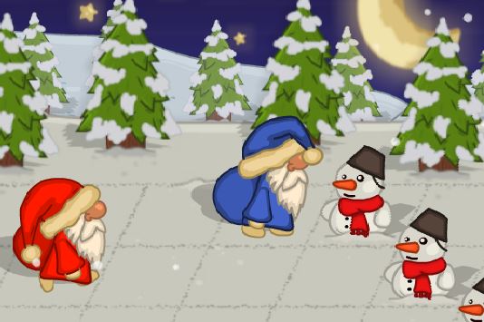 Jeu Bébé Noël saute