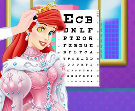 Jeu Traitement des yeux pour Ariel