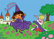 Jeu Dora la reine