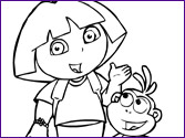 Jeu Coloriage Dora en ligne