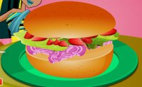 Jeu Cuisine monstre burger