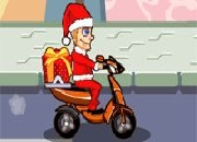 Jeu Moto Pere Noel