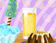 Jeu Decoration bloque de fruit