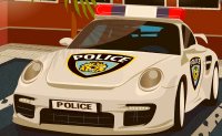 Jeu Police station parking