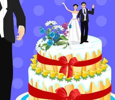Jeu Gateau pour la fete de princesse Elsa