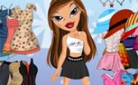 Jeu Bratz sasha habillage