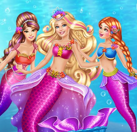 Jeu Barbie sirene