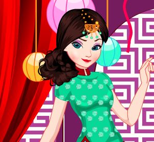 Jeu Elsa princesse de Chine