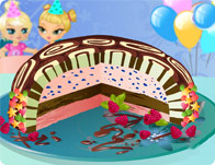 Jeu Gateau glace chic