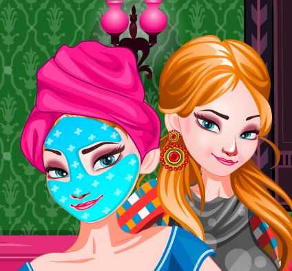 Jeu Elsa se maquille
