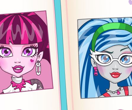 Jeu Monster High s amuse avec les costumes