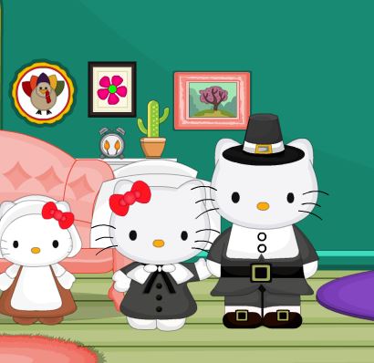 Jeu Hello Kity action de grace