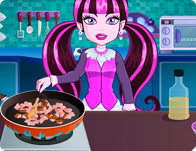 Jeu Une pizza a Monster High