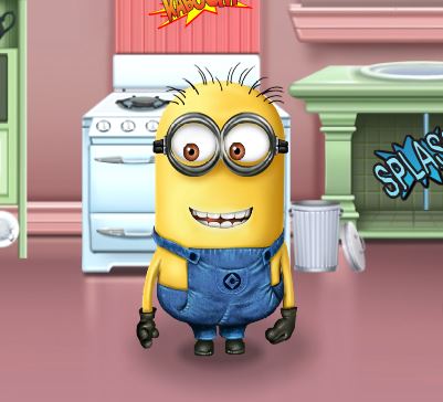 Jeu Minions transformation de la cuisine