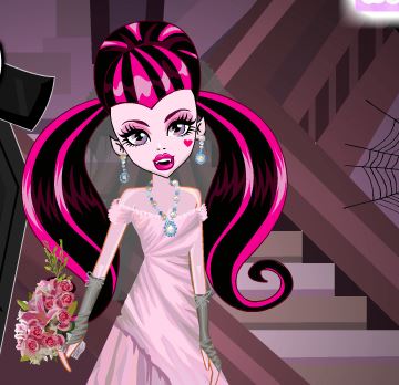 Jeu Marriage halloween avec Draculaura
