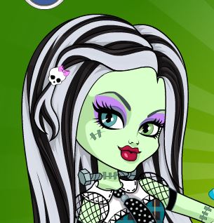 Jeu Coiffure Monster High Frenkie Stein