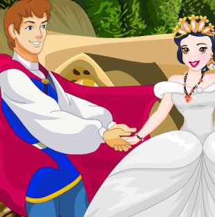 Jeu Blanche neige se marie