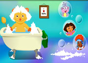 Jeu Dora dans la douche