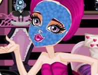 Jeu Draculaura au spa