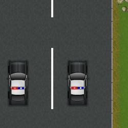 Jeu Double poursuite en voiture de police