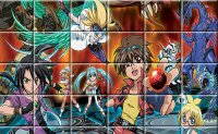 Jeu Puzzle bakugan