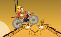 Jeu Super moto de jungle