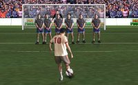 Jeu duel de foot coups francs