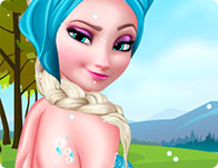 Jeu Elsa et sa journee au spa