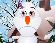 Jeu Olaf chez le docteur