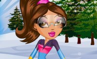 Jeu Bratz yasmine habillage ski