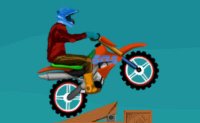 Jeu Route pour pilote motocross