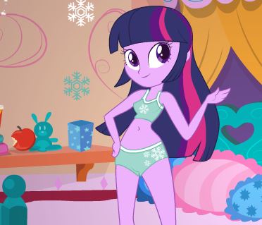 Jeu Les Equestria Girls a la mode d hiver